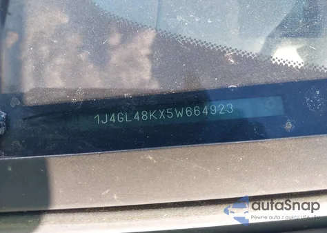 2005 Jeep Liberty Sport from USA, damaged, VIN 1J4GL48KX5W664923